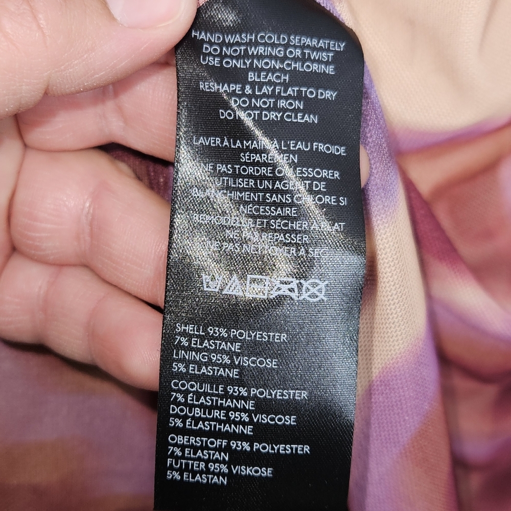 By Anthropologie Ruched Side-Slit Maxi Skirt, Size XL, Pink, NWT - Picture 10 of 11